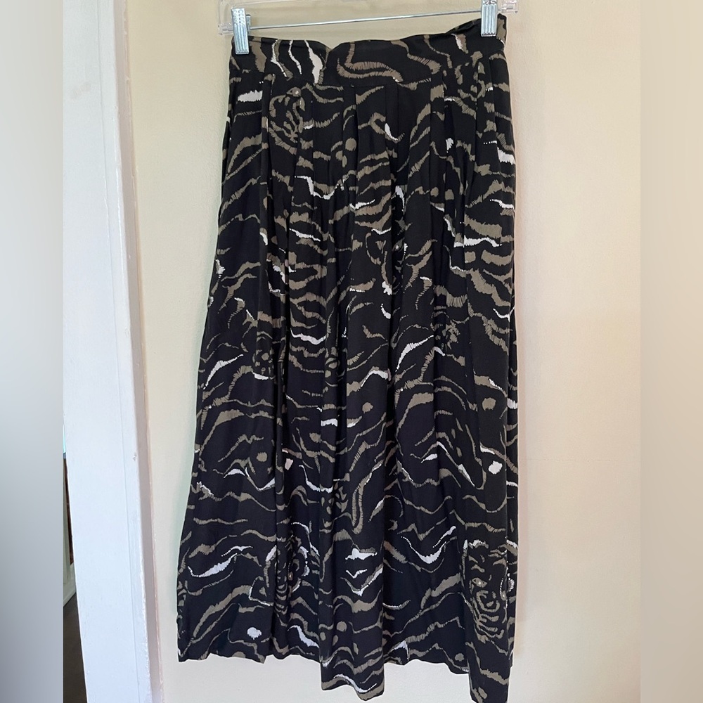 Vintage Rafaella Tiger Print Midi skirt - Picture 2 of 3